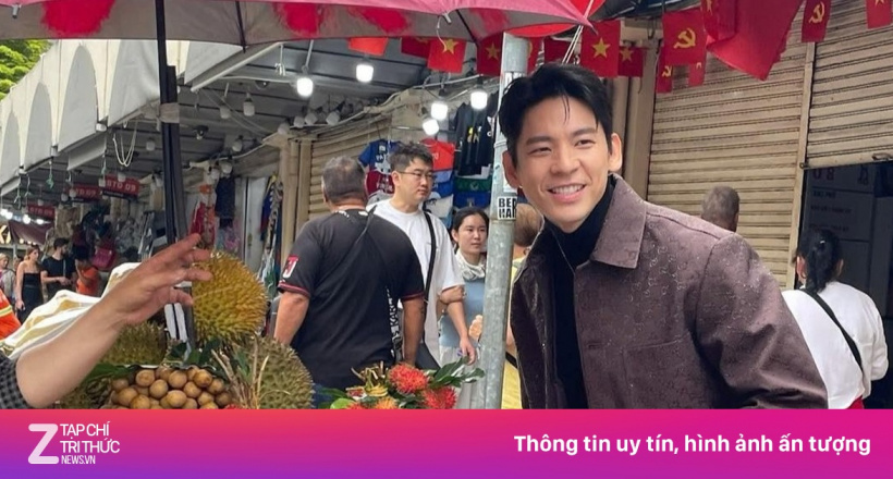 Hình ảnh nam thần Đài Loan đi chợ Bến Thành