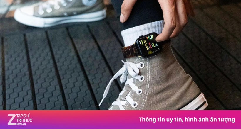 Lý do nhiều người đeo Apple Watch ở cổ chân