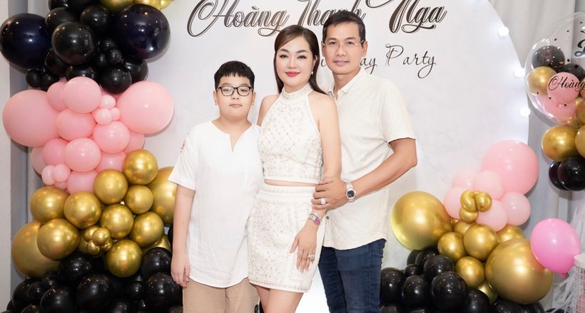 Hoa hậu Hoàng Thanh Nga chia sẻ khoảnh khắc hạnh phúc trong ngày Valentine