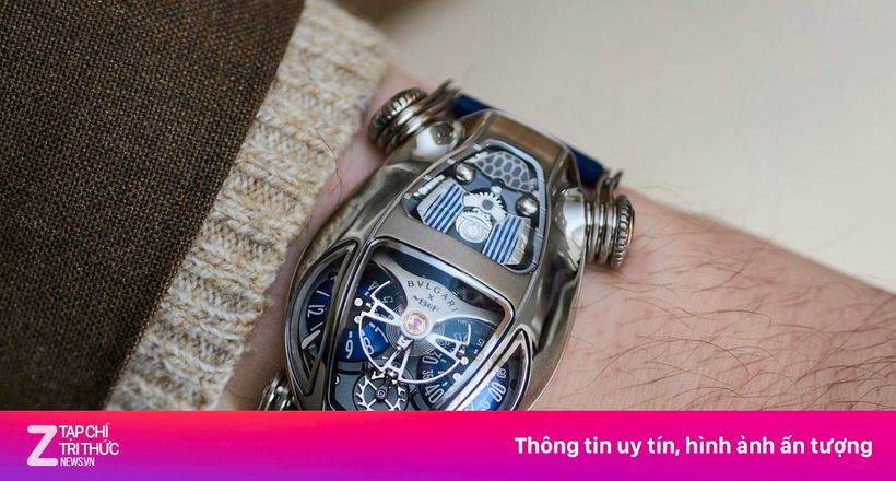 Đồng hồ 170.000 USD mang dáng hình siêu xe 4 bánh