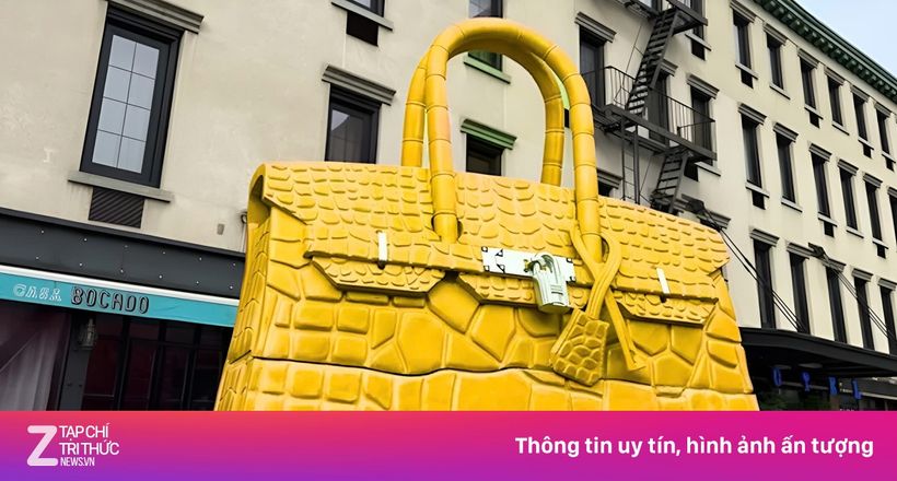 'Túi Hermès' lớn nhất thế giới