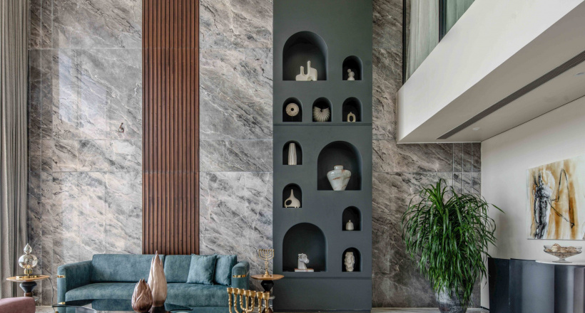 Căn hộ Azure: Dải màu của biển trời