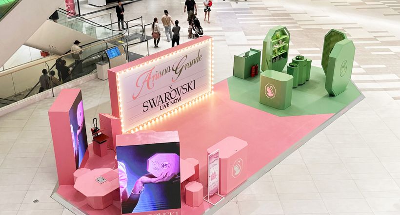 Swarovski thắp sáng thủ đô hà nội bằng không gian pop-up huyền ảo tại TTTM Lotte Mall West Lake