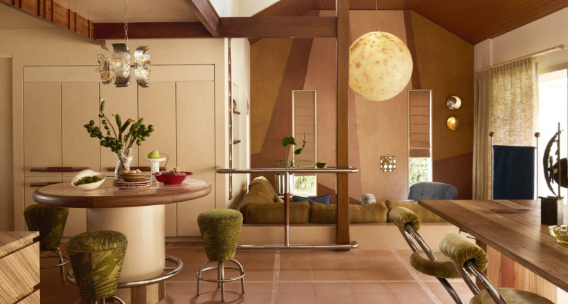 Nhà Byron: Bàn cờ của nội thất và nghệ thuật