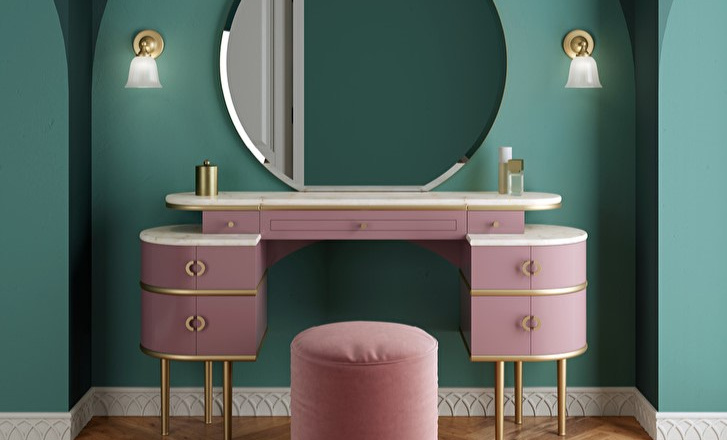 Bàn trang điểm: Góc riêng thiết yếu của phái đẹp