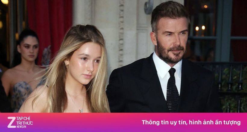 Con gái David Beckham gây tranh cãi khi diện mốt váy ngủ
