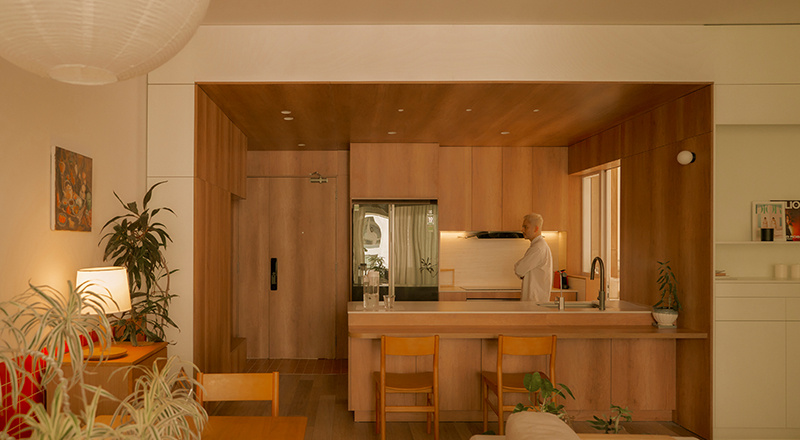 Không gian tinh gọn và nhẹ nhõm cho người cao niên