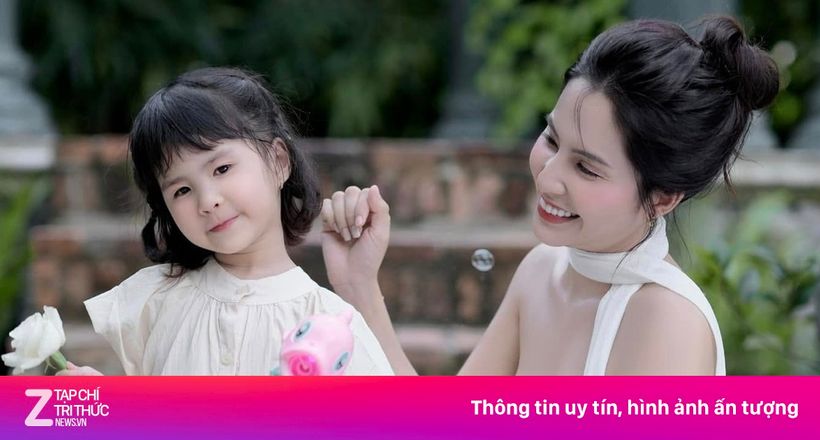 Thiên An đăng ảnh con gái tròn 4 tuổi