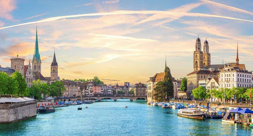 Chạm tay đến Zurich, trái tim của Thụy Sĩ