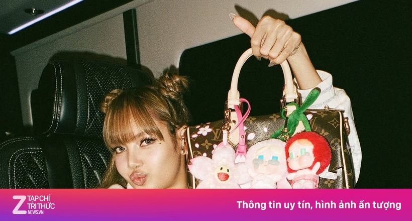 Labubu hạ nhiệt, Lisa lăng xê 'em bé khóc'