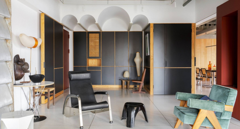 Căn hộ Đài Trung: Khu vườn thiết kế của nhà sưu tập đồ nội thất