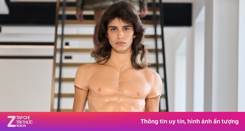 Cơ bắp 6 múi, vòng một 'giả trân' đổ bộ sàn diễn