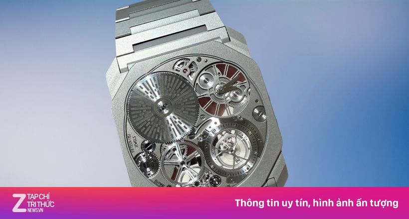 Đồng hồ tourbillon mỏng nhất thế giới