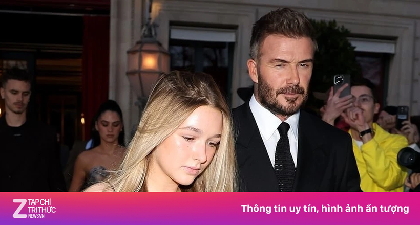 Gu ăn mặc đối lập của con gái David Beckham và Angelina Jolie
