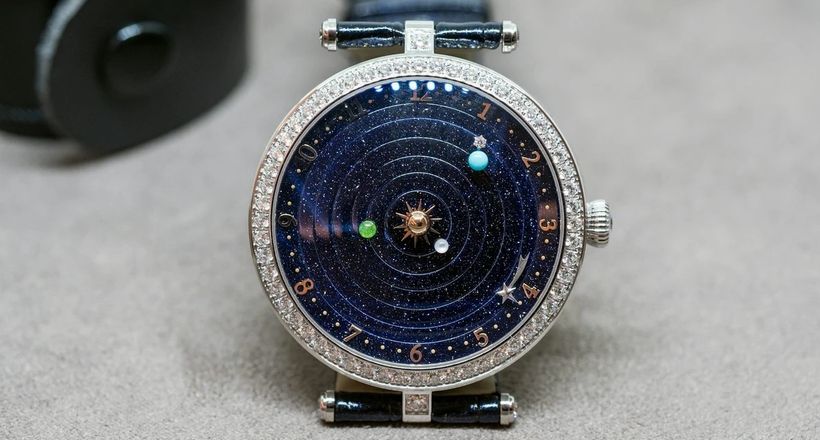 Phi hành gia đeo đồng hồ kim cương 325.000 USD vào vũ trụ