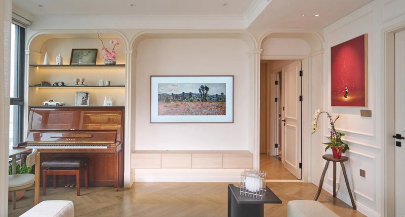 Căn hộ Parisian Lumière – Biến tấu tinh tế của tinh thần Haussmann – CAO Atelier