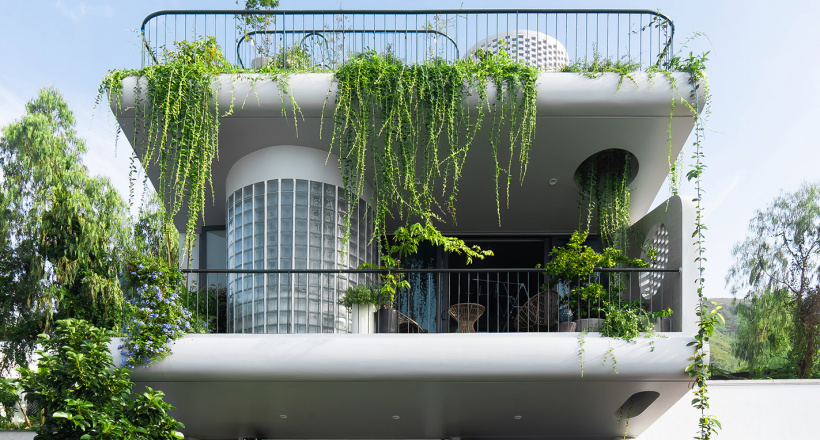 Biệt thự Nha Trang Pool-Những đường cong dẫn lối gió trời và ánh sáng-NAQI & Partners