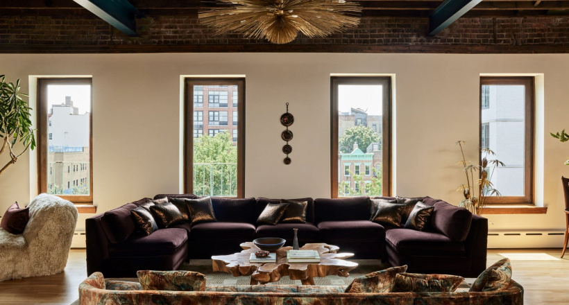 Căn hộ East Village: Tổ ấm Bohemian trên gác mái