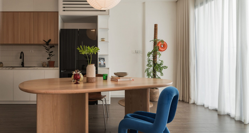 Căn hộ Dlinh Studio – Sống gọn trong không gian mở – SLA. architecture