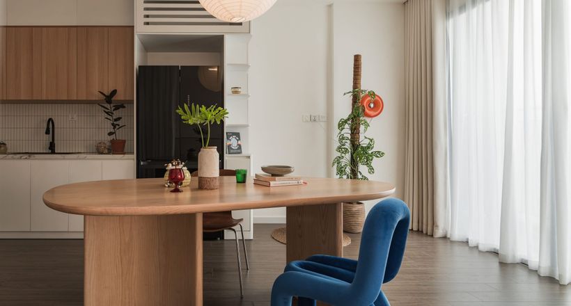 Căn hộ Dlinh Studio – Sống gọn trong không gian mở – SLA. architecture