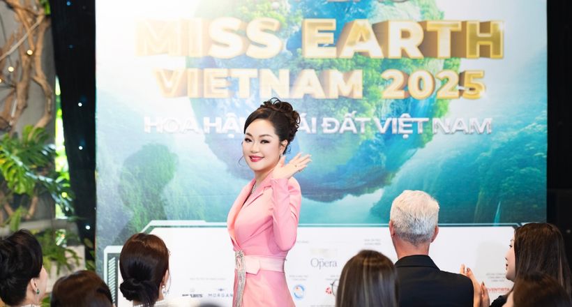 Hoa hậu Hoàng Thanh Nga ký kết tài trợ Hoa hậu Trái đất Việt Nam 2025