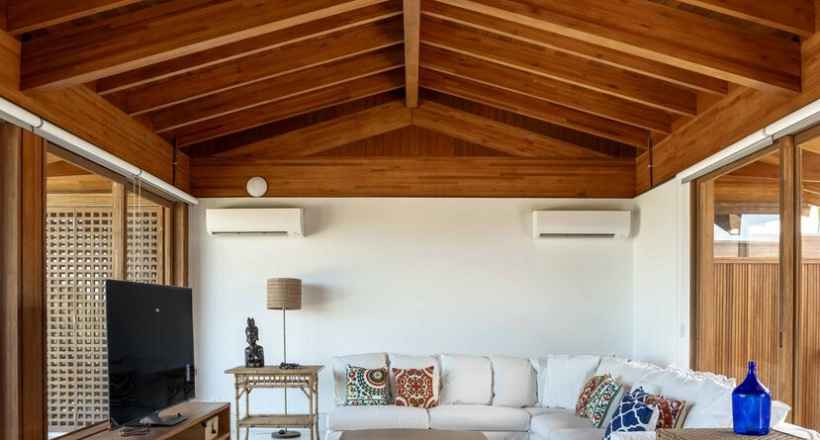 Trần gỗ: Nét chấm phá thanh lịch cho không gian sống