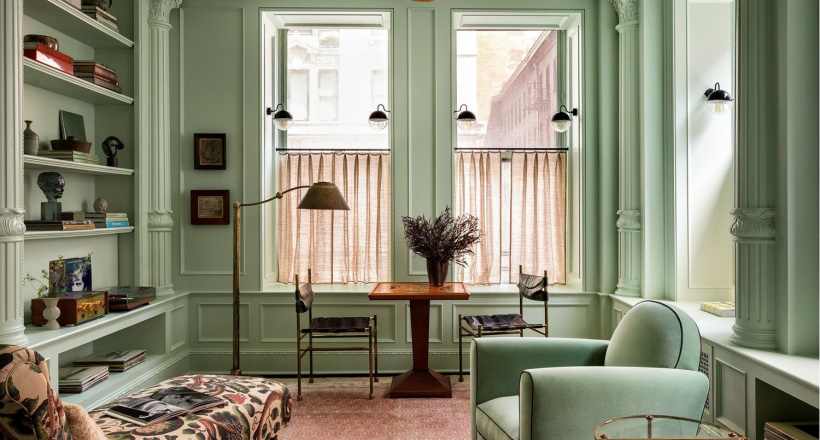 Tạo không gian sống hài hòa với màu sơn nhà phong thủy