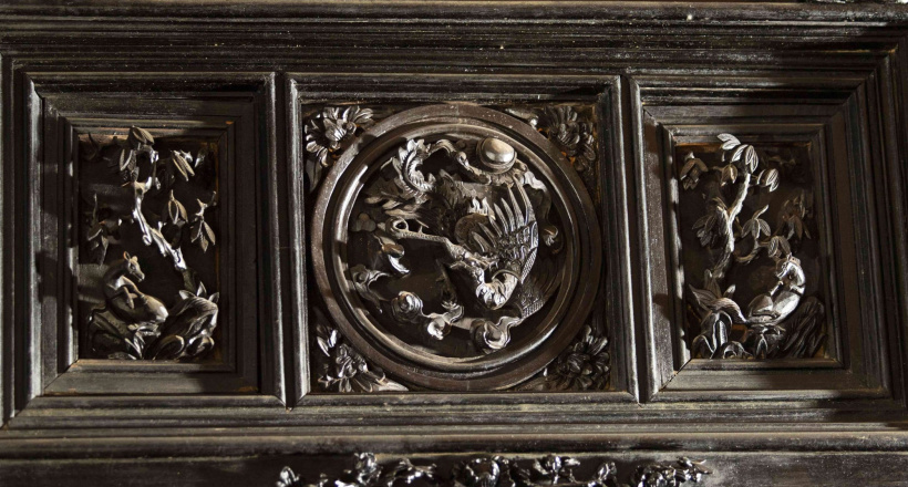 Mỹ thuật chạm khắc gỗ tại nhà cổ Trần Công Vàng