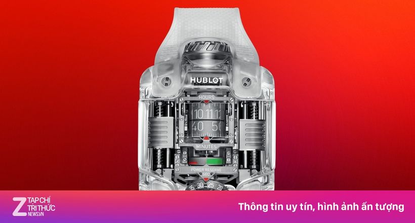 Đồng hồ 440.000 USD không có kim chỉ giờ