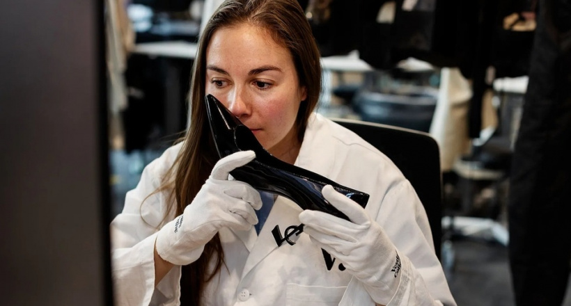 Ngửi mùi, soi đèn UV để kiểm tra hàng hiệu 'siêu giả'