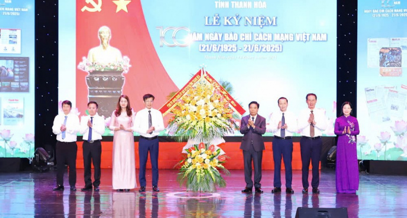 Thanh Hóa long trọng tổ chức Lễ kỷ niệm 100 năm Ngày Báo chí Cách mạng Việt Nam