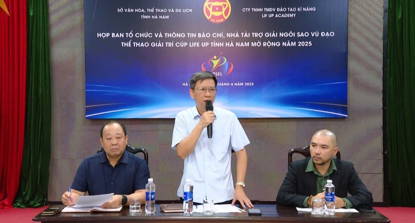 Hà Nam tổ chức Giải Ngôi sao Vũ đạo Thể thao Giải trí Cúp Life Up mở rộng năm 2025