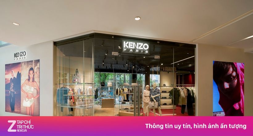 Kenzo tái khai trương cửa hàng 100 m2 tại Saigon Centre