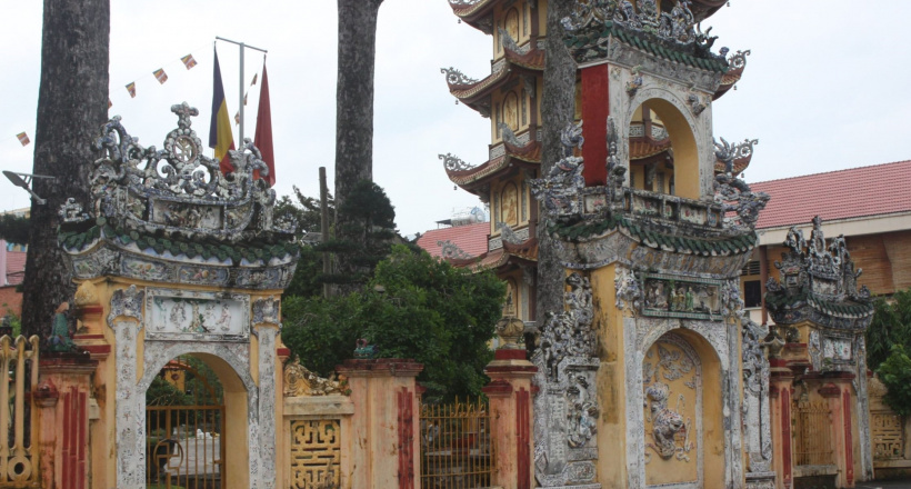 Nét đẹp chùa cổ Nam Bộ: Kiến trúc và nghệ thuật trang trí của chùa Hội Khánh