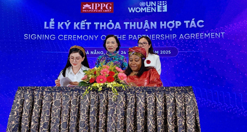 CEO IPPG Lê Hồng Thủy Tiên ký kết hợp tác chiến lược với UN Women, khẳng định vai trò tiên phong vì bình đẳng giới và chuyển đổi số nhân văn