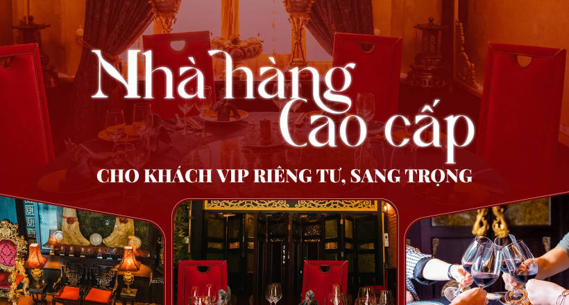 Thai Village - Nhà hàng cao cấp cho khách VIP riêng tư, sang trọng