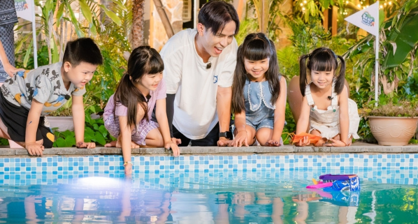Bố ơi mình đi đâu thế? tập 8 đưa các bố con trở lại tuổi thơ với các trò chơi dân gian