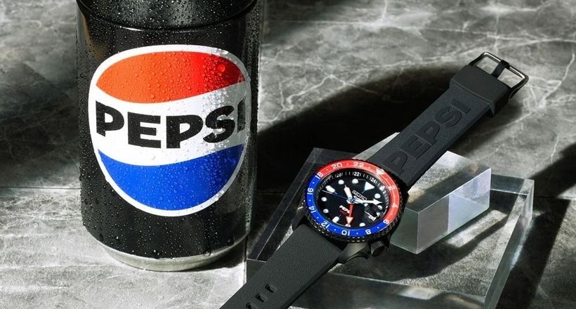 Đồng hồ đầu tiên chính thức có tên 'Pepsi'