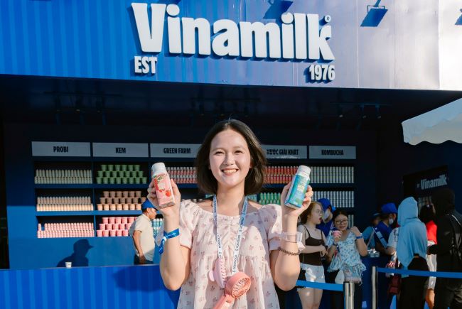 Vinamilk: Điểm nhấn giữa không gian âm nhạc và sắc màu