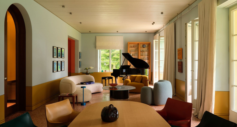 Cải tạo biệt thự Đức: Tinh thần hiện đại qua ngôn ngữ màu sắc