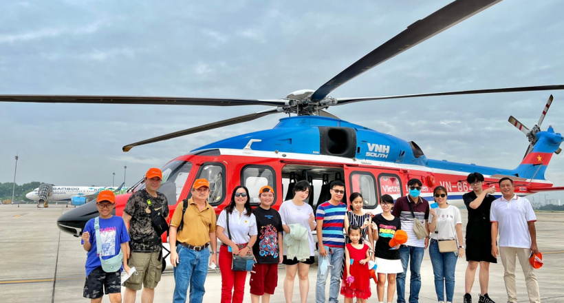 TPHCM: Đề xuất khôi phục tour trực thăng ngắm cảnh từ trên cao