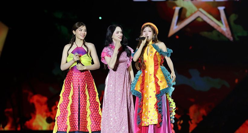 Trang Pháp, Hương Giang, Hòa Minzy cháy hết mình tại Sao Nhập Ngũ Concert 2025