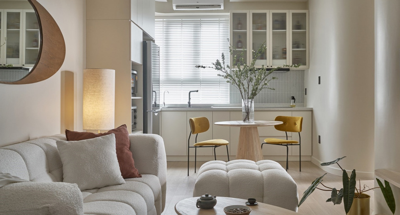 Căn hộ Senses of Calm – Gặp gỡ giữa những tâm hồn khác biệt – B.spoke Studio