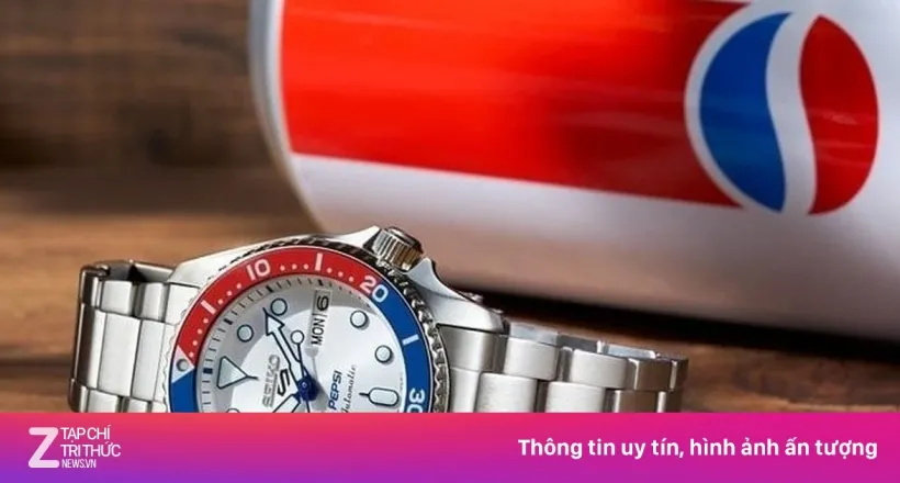 Đồng hồ đầu tiên chính thức có tên 'Pepsi'