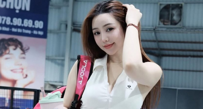 Hot girl từng bị chỉ trích hở hang khi ra sân pickleball giờ ra sao?