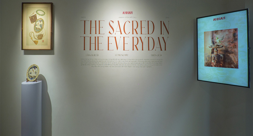 Triển lãm The Sacred in the Everyday quy tụ ba nghệ sĩ trẻ từ Annam Open Art Call 2025