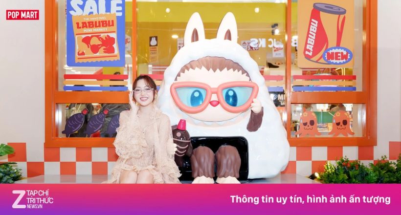 LABUBU khuấy đảo giới trẻ với sự kiện Wacky Mart Pop-up