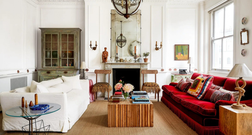 Căn hộ Primrose Hill: Phòng trưng bày cá nhân sống động