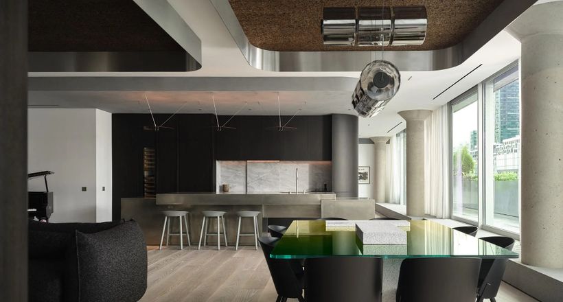 Penthouse 40PH: Chất liệu âm nhạc trong không gian sống