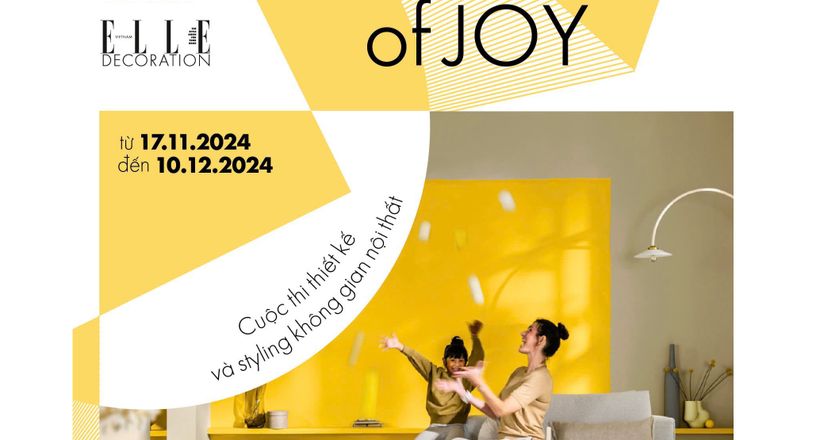 Khởi động dự án sáng tạo “Tuyên ngôn của niềm vui” cùng Dulux và ELLE Decoration